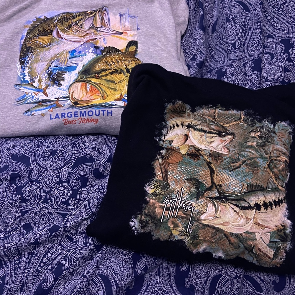 2 Guy Harvey hoodies